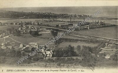 Carte postale ancienne Dives Cabourg — Dives-sur-Mer (Calvados)