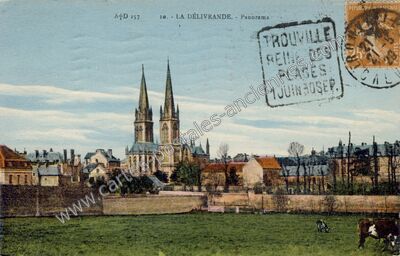 Carte postale ancienne La Delivrande — Douvres-la-Délivrande (Calvados)