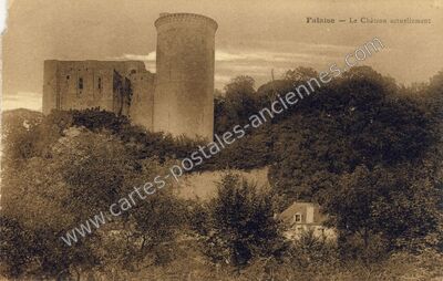 Carte postale ancienne Chateau de Falaise — Falaise (Calvados)