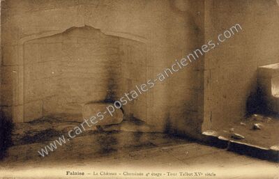 Carte postale ancienne Chateau de Falaise — Falaise (Calvados)