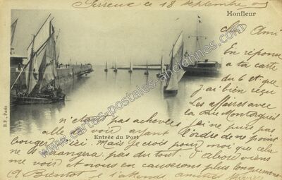 Carte postale ancienne Honfleur — Honfleur (Calvados)