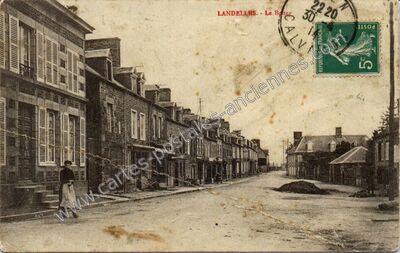 Carte postale ancienne Landelles — Landelles-et-Coupigny (Calvados)
