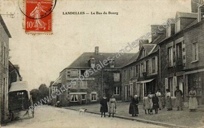 Carte postale ancienne Landelles — Landelles-et-Coupigny (Calvados)