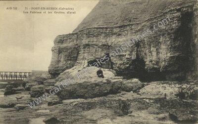 Carte postale ancienne Port en Bessin — Port-en-Bessin-Huppain (Calvados)