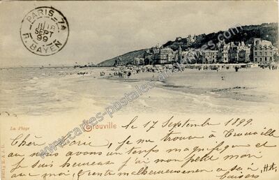 Carte postale ancienne Trouvile — Trouville-sur-Mer (Calvados)