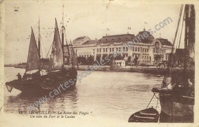 Carte postale ancienne Trouville — Trouville-sur-Mer (Calvados)