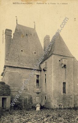 Carte postale ancienne Bieville sur Orne — Biéville-Beuville (Calvados)