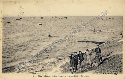 Carte postale ancienne Grandcamp les Bains — Grandcamp-Maisy (Calvados)