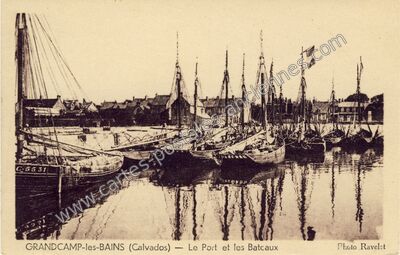 Carte postale ancienne Grandcamp les Bains — Grandcamp-Maisy (Calvados)