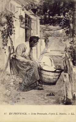 Carte postale ancienne En Provence — Non Localisée (Bouches-du-Rhône)