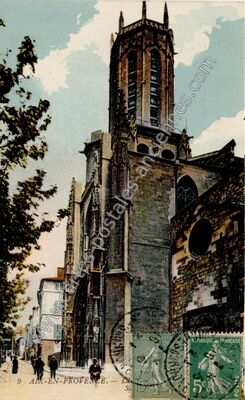 Carte postale ancienne Aix en Provence — Aix-en-Provence (Bouches-du-Rhône)