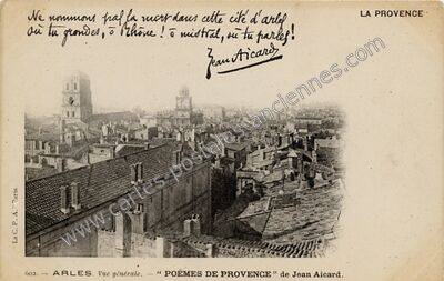 Carte postale ancienne Arles — La Barben (Bouches-du-Rhône)