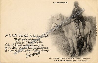Carte postale ancienne Arles — La Barben (Bouches-du-Rhône)