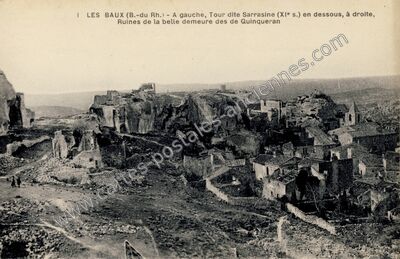 Carte postale ancienne Les Baux — Les Baux-de-Provence (Bouches-du-Rhône)