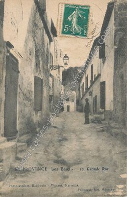 Carte postale ancienne Les Baux — Les Baux-de-Provence (Bouches-du-Rhône)