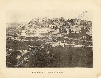 Carte postale ancienne Les Baux — Les Baux-de-Provence (Bouches-du-Rhône)