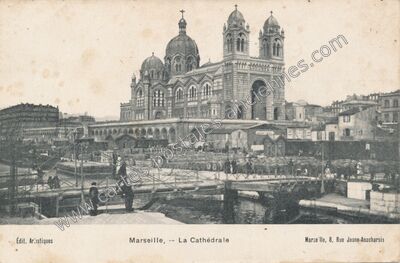 Carte postale ancienne Cathedrale de Marseille — Marseille (Bouches-du-Rhône)
