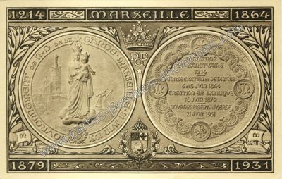Carte postale ancienne Gouvernement de la Garde de Marseille — Marseille (Bouches-du-Rhône)