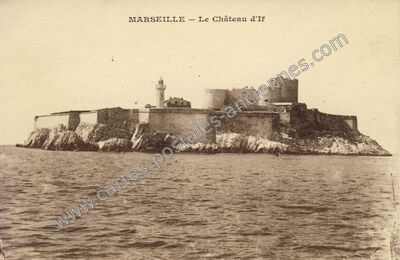 Carte postale ancienne Le Château d'If — Marseille (Bouches-du-Rhône)