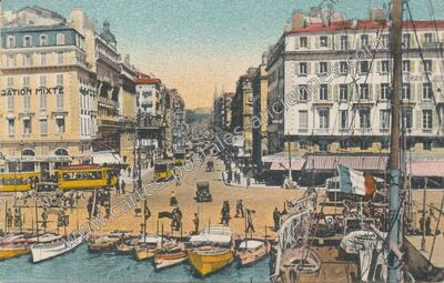 Carte postale ancienne Compagnie de Navigation Mixte — Marseille (Bouches-du-Rhône)