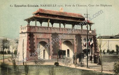 Carte postale ancienne Marseille 1906 — Marseille (Bouches-du-Rhône)
