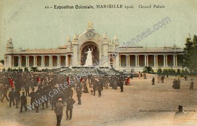 Carte postale ancienne Marseille 1906 — Marseille (Bouches-du-Rhône)