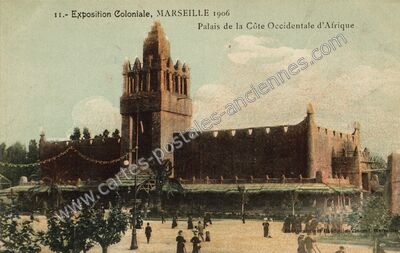 Carte postale ancienne Marseille 1906 — Marseille (Bouches-du-Rhône)