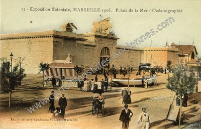 Carte postale ancienne Marseille 1906 — Marseille (Bouches-du-Rhône)
