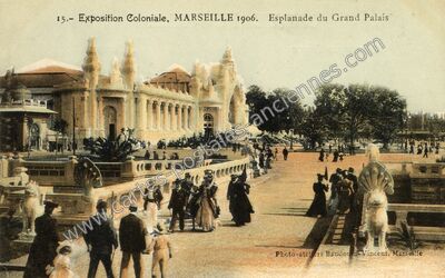 Carte postale ancienne Marseille 1906 — Marseille (Bouches-du-Rhône)