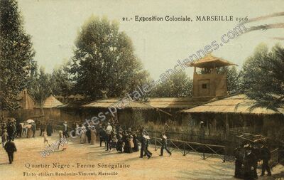 Carte postale ancienne Marseille 1906 — Marseille (Bouches-du-Rhône)