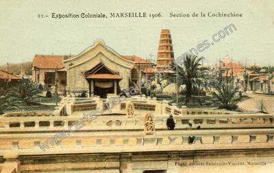 Carte postale ancienne Marseille 1906 — Marseille (Bouches-du-Rhône)