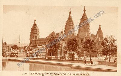 Carte postale ancienne Marseille 1922 — Marseille (Bouches-du-Rhône)