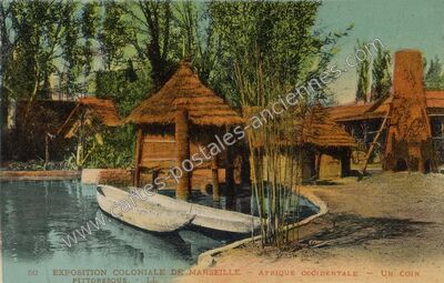 Carte postale ancienne Marseille 1922 — Marseille (Bouches-du-Rhône)