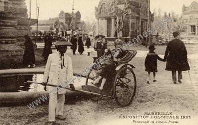 Carte postale ancienne Marseille 1922 — Marseille (Bouches-du-Rhône)