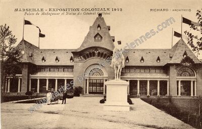 Carte postale ancienne Marseille 1922 — Marseille (Bouches-du-Rhône)