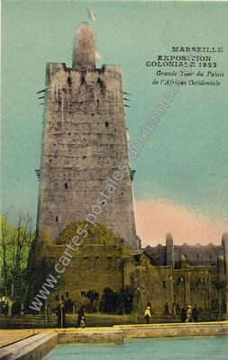 Carte postale ancienne Marseille 1922 — Marseille (Bouches-du-Rhône)