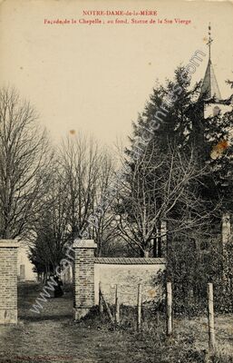 Carte postale ancienne Notre Dame de la Mere — Saintes Maries de la (Bouches-du-Rhône)
