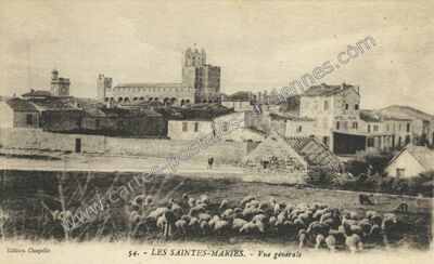Carte postale ancienne Stes Maries de la Mer — Saintes Maries de la (Bouches-du-Rhône)