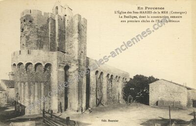 Carte postale ancienne Stes Maries de la Mer — Saintes Maries de la (Bouches-du-Rhône)