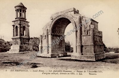 Carte postale ancienne St Remy — Saint-Rémy-de-Provence (Bouches-du-Rhône)
