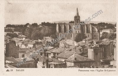 Carte postale ancienne Salon — Salon-de-Provence (Bouches-du-Rhône)