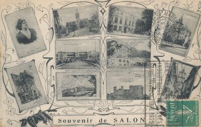 Carte postale ancienne Salon — Salon-de-Provence (Bouches-du-Rhône)