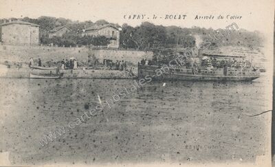 Carte postale ancienne Arrivée du Cotier — Carry-le-Rouet (Bouches-du-Rhône)