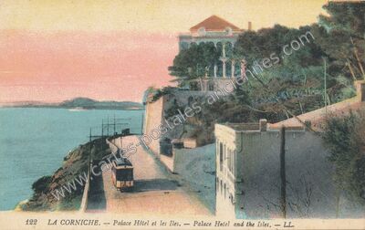 Carte postale ancienne La Corniche — Marseille (Bouches-du-Rhône)