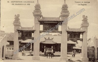 Carte postale ancienne Marseille 1922 — Marseille (Bouches-du-Rhône)
