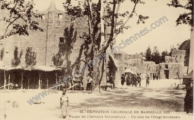 Carte postale ancienne Marseille 1922 — Marseille (Bouches-du-Rhône)