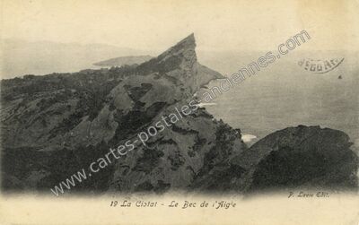 Carte postale ancienne Le Bec d'Aigle — La Ciotat (Bouches-du-Rhône)
