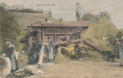 Carte postale ancienne Auvergne — Non Localisée (Cantal)