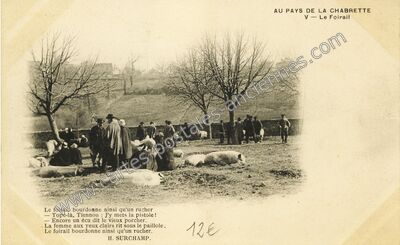 Carte postale ancienne Auvergne — Non Localisée (Cantal)