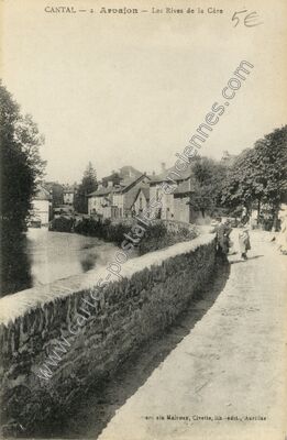 Carte postale ancienne Arpajon — Arpajon-sur-Cère (Cantal)